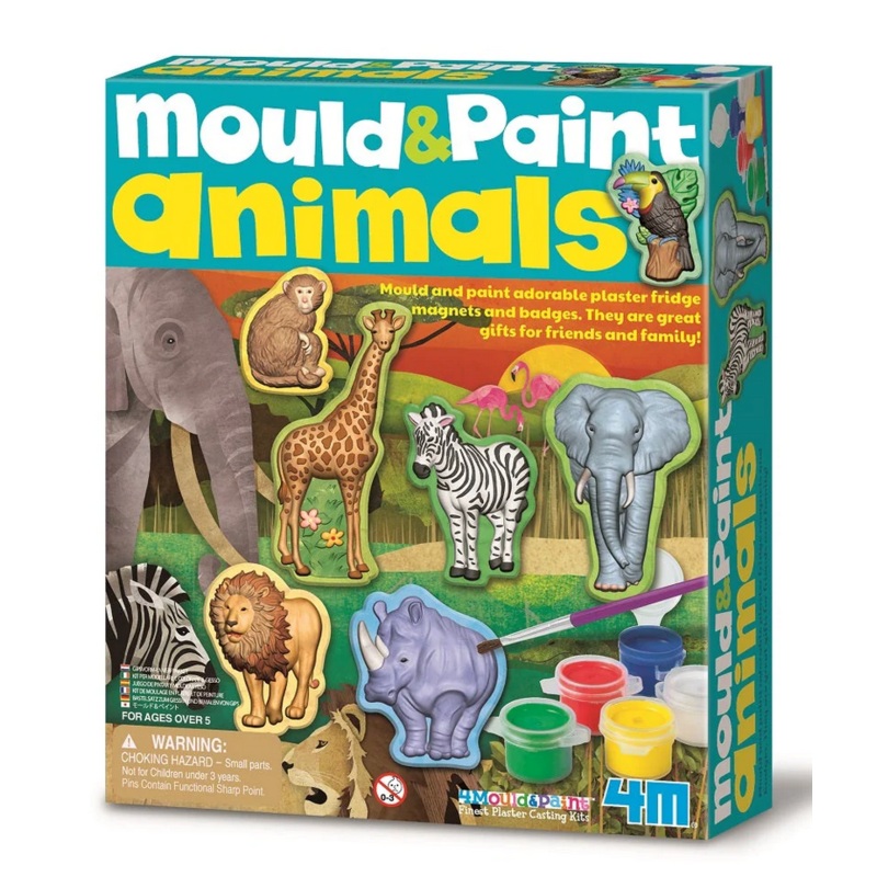 4m Animals Mould and Paint