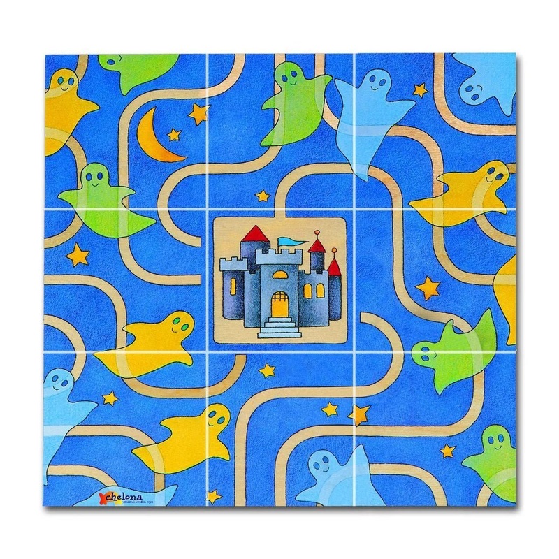Chelona Pocket Puzzle – Ghosts (9 pcs)