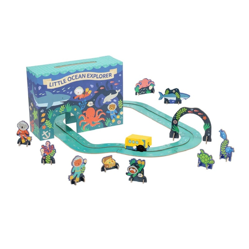 Wind Up & Go Play Set – Little Ocean Explorer