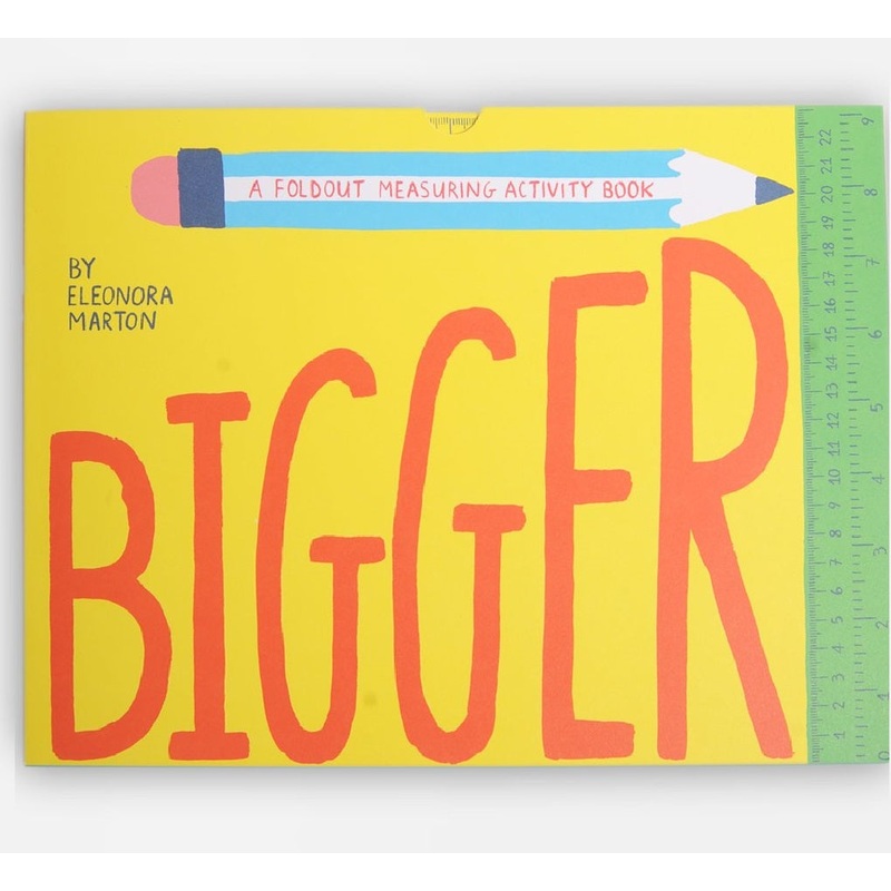 Bigger – A Foldout Measuring Activity Book