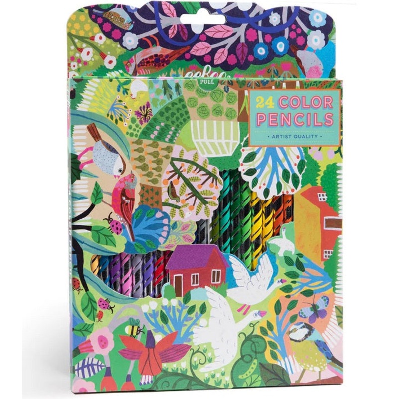 Bountiful Garden 24 Color Pencils