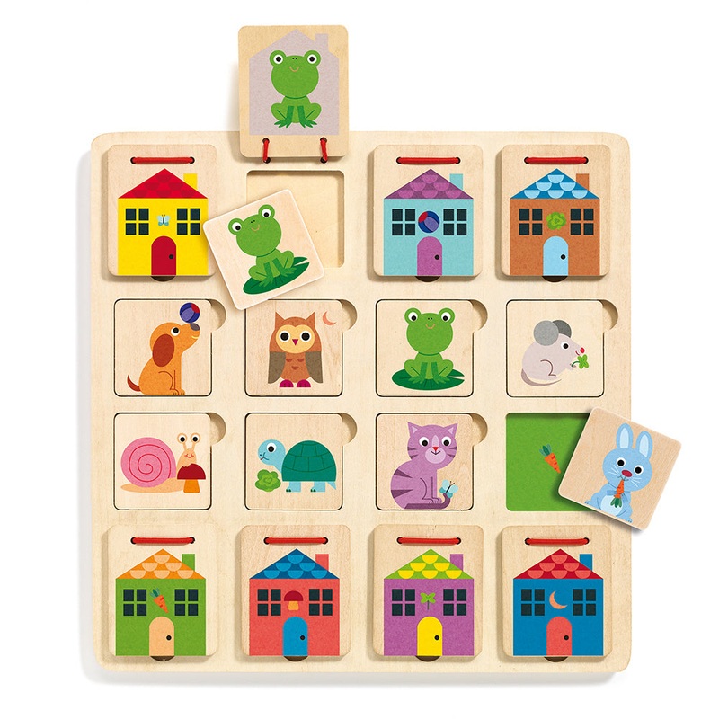 DJECO Cabanimo – Wooden Puzzles