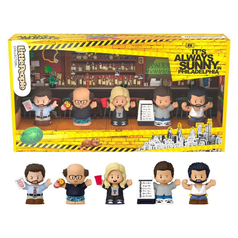 Little People Collector Its Always Sunny in Philadelphia Special Edition Figure Set