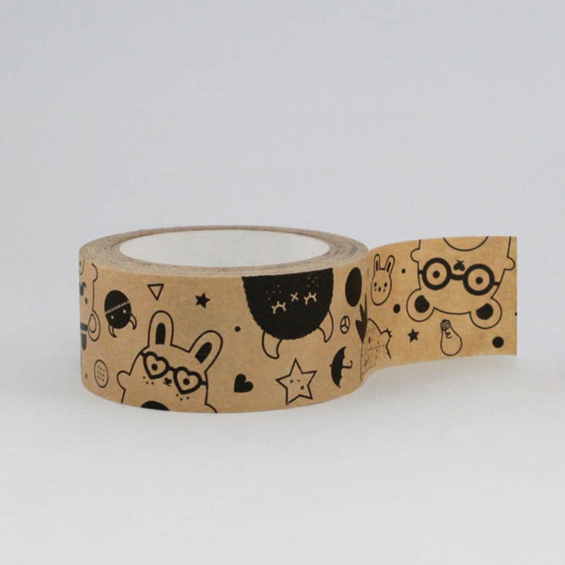 Ricemonsters Kraft Paper Tape by Noodoll (35 metres)