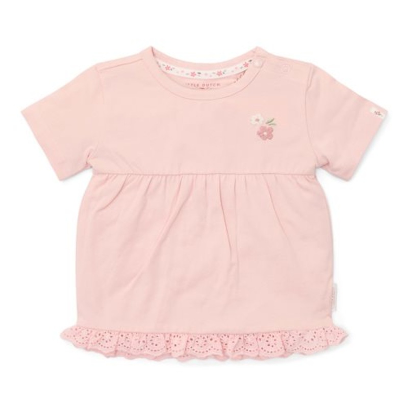 Shirt korte mouw – Lichtroze – Fairy Garden
