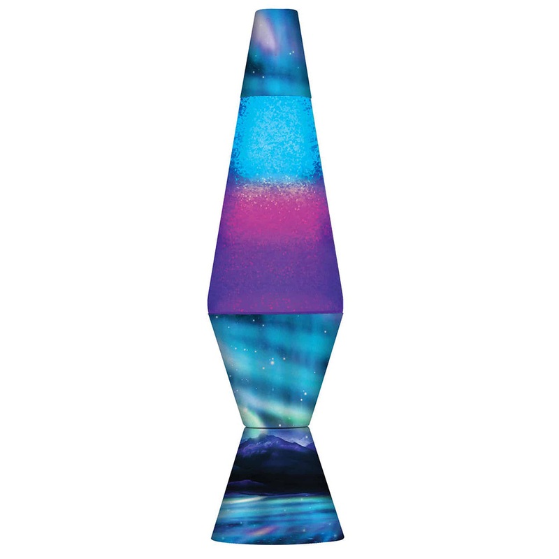 14.5 Northern Lights LAVA Lamp (Purple/Blue)