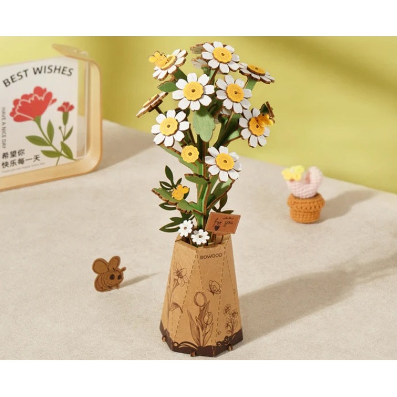 Chamomile Wooden Bloom Craft Kit