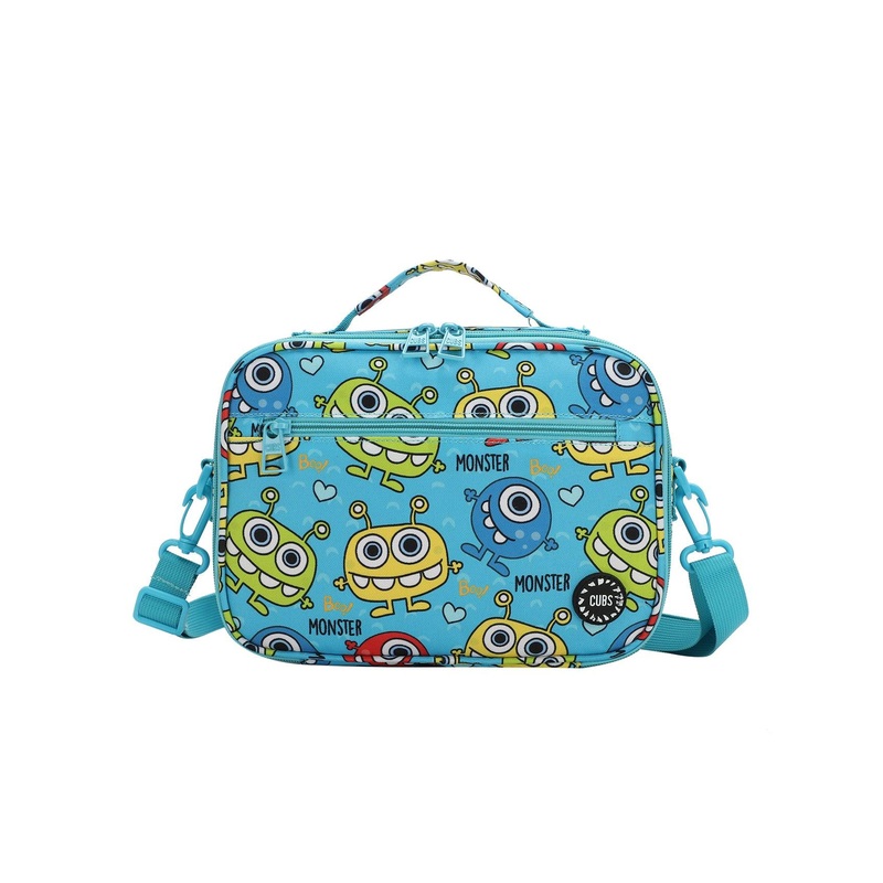 Cubs Monster Teeth Cross Body Lunch Bag