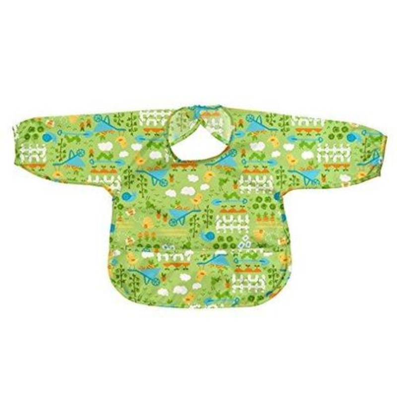 Green Sprouts Easy-wear Long Sleeve Bib (12-24 months)