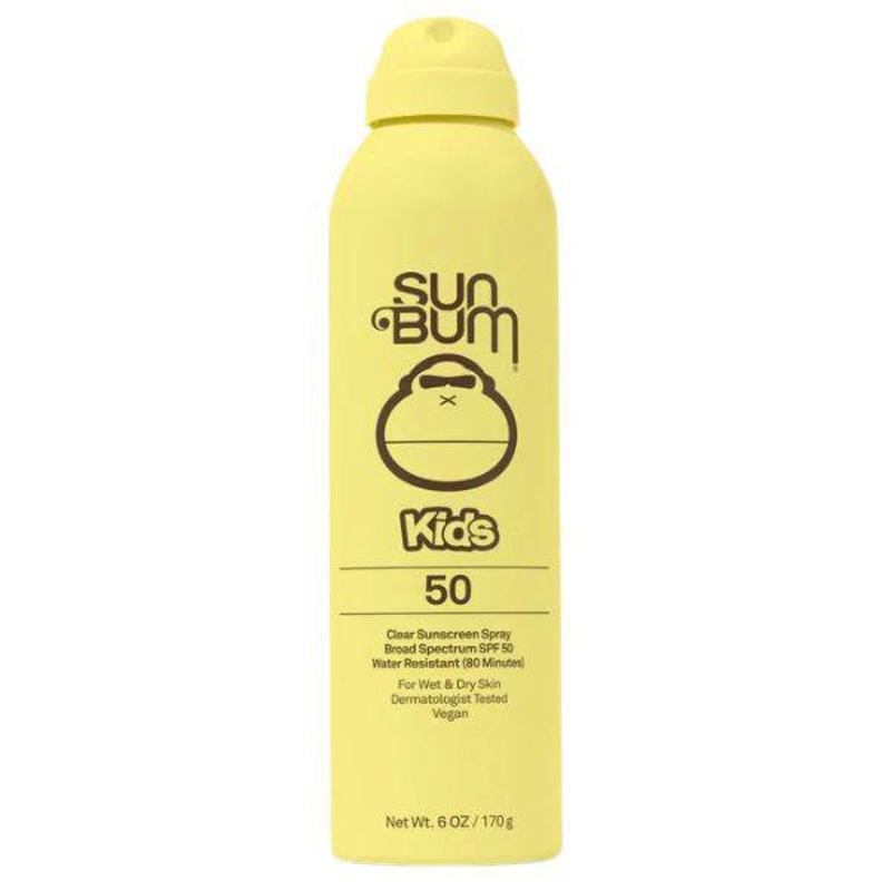 Sun Bum Kids SPF 50 Sunscreen Spray  6oz | Reef-Friendly & Hypoallergenic