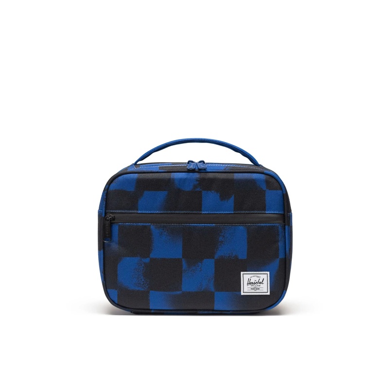 Herschel Pop Quiz Lunch Box | Stencil (Blue)