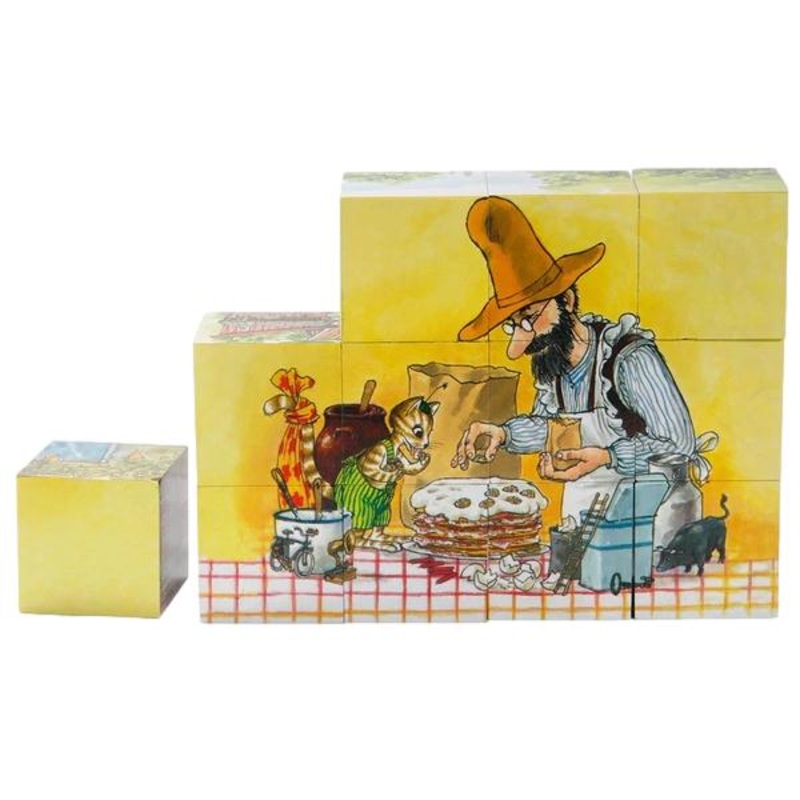 Pettson & Findus Cube or Block Puzzle | Kids Puzzles
