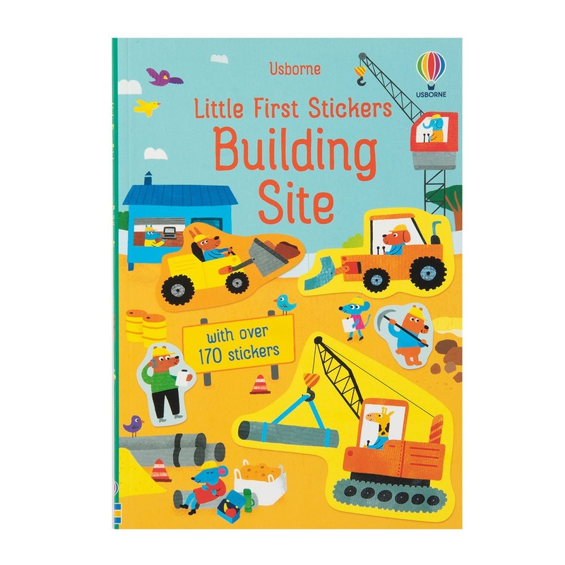 Usborne – Little First Stickers Book – Building Site