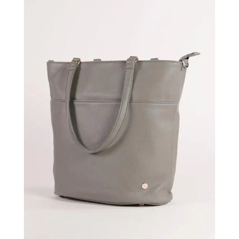Little Unicorn Nappy bag – Citywalk Tote GREY UMBER (LT-2)