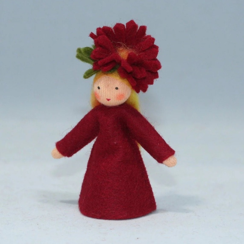 Ambrosius Flower Fairies – Chrysanthemum Felt Doll