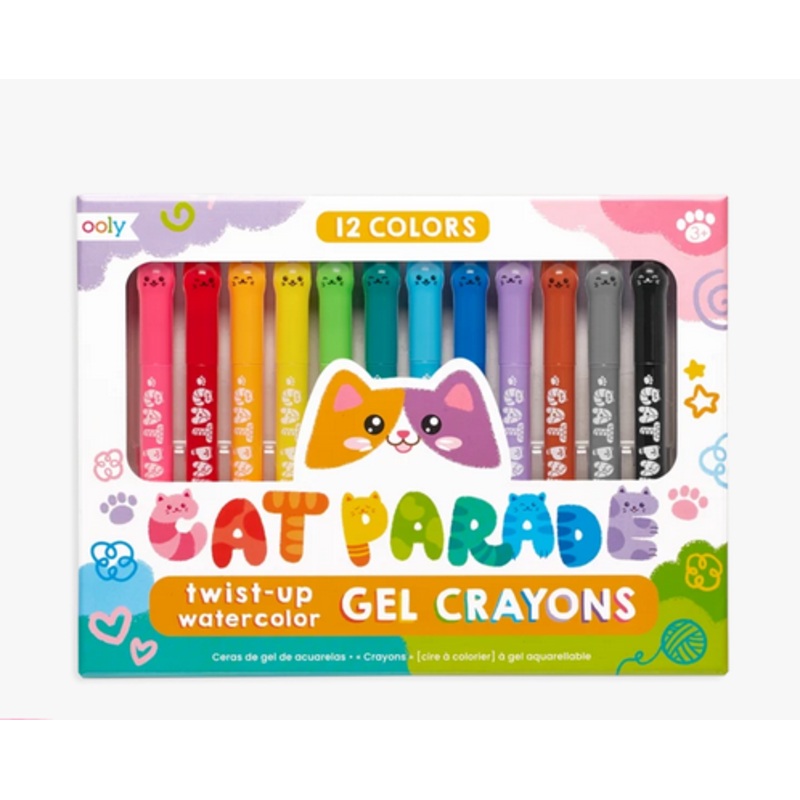 Cat Parade Watercolor Gel Crayons