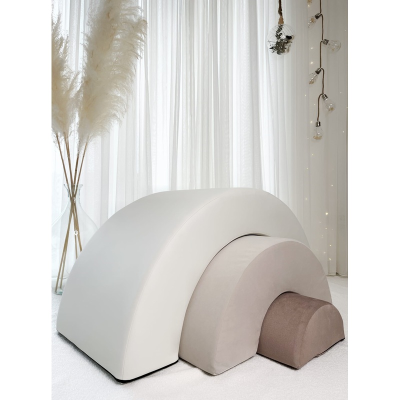 Rainbow Soft Play-Beige