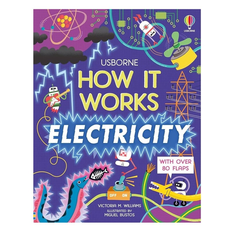 Usborne Lift the Flap book – How it Works: Electricity – 7yrs+