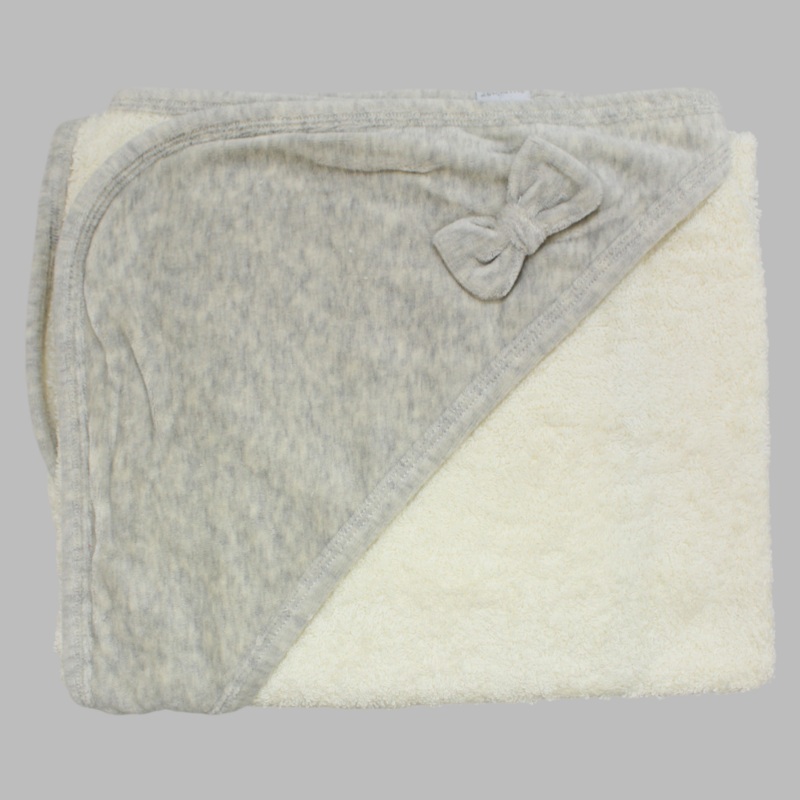 Little Bow Baby Hooded Towel