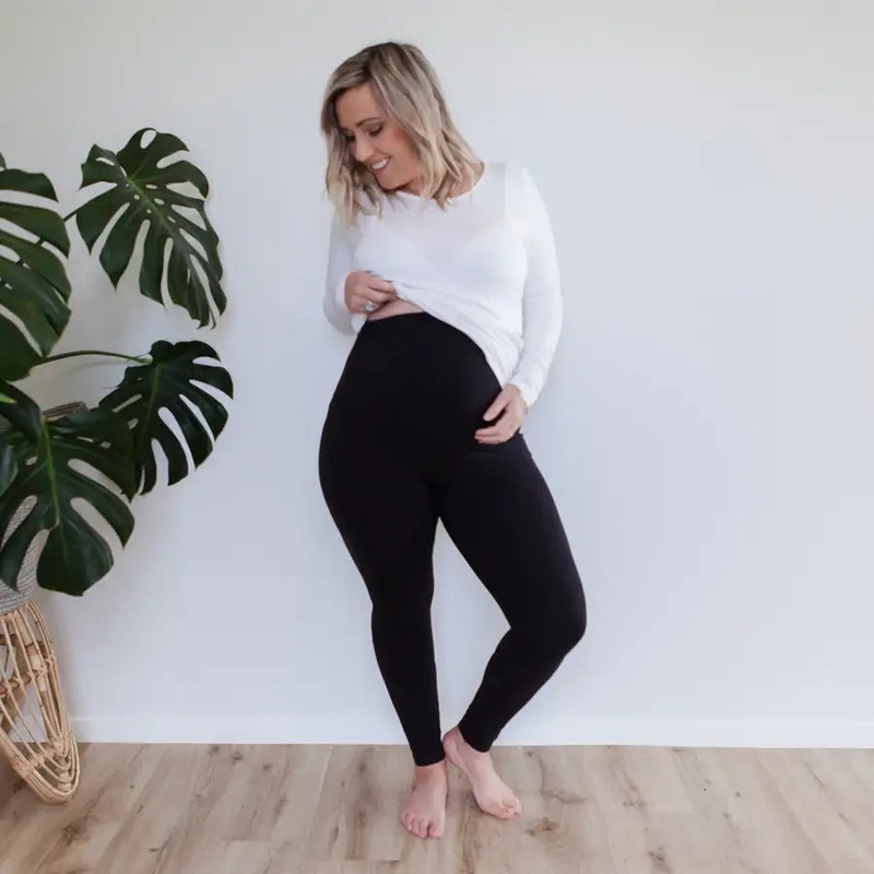 Milkbar Active Leggings | Extra High Waist 7/8 | Black