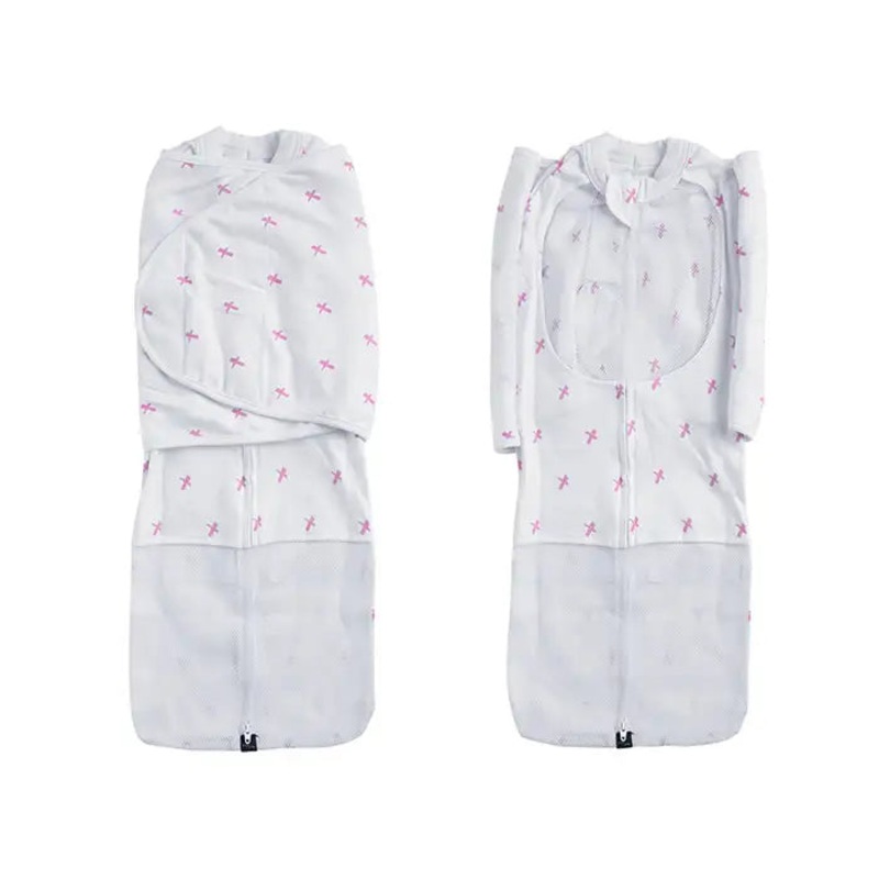 Mum2Mum SUMMER DreamSwaddle PINK CROSS