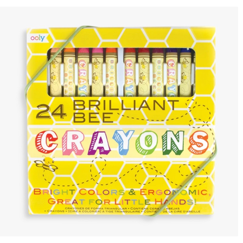 Brilliant Bee Crayons – Set of 24