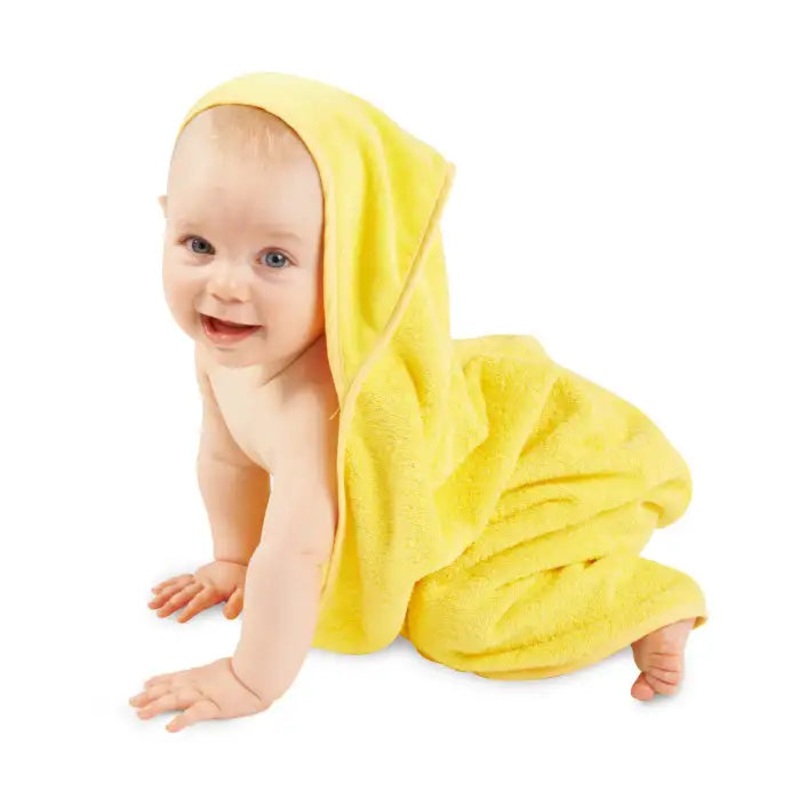 Mum2Mum Hooded Towel YELLOW