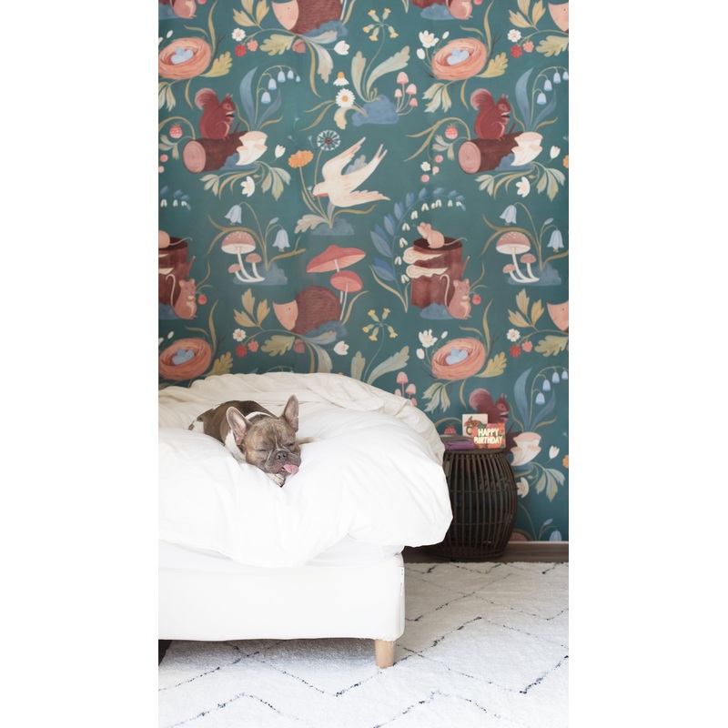 Mushroom Forest Mural