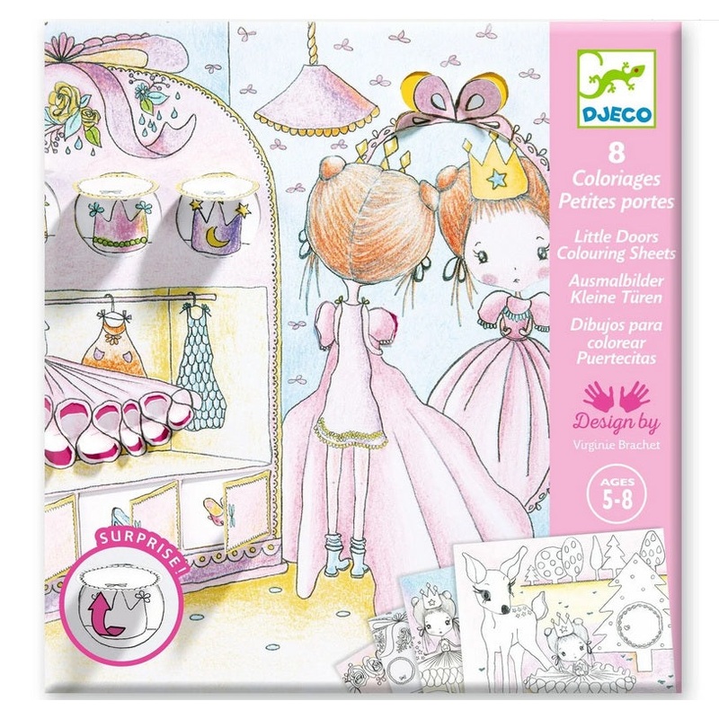 Pupi’s Little Doors Coloring Kit