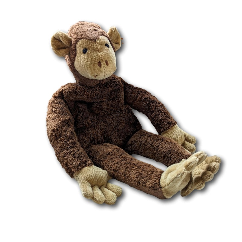 Senger Organic Cotton Cuddly Animal Monkey, Small