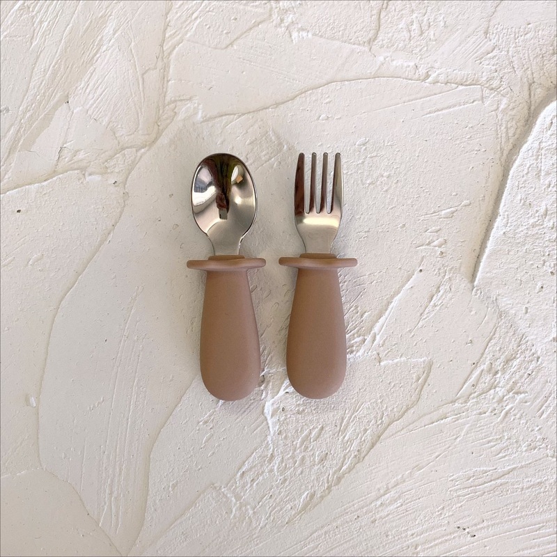 Toddler Cutlery Set | Nude