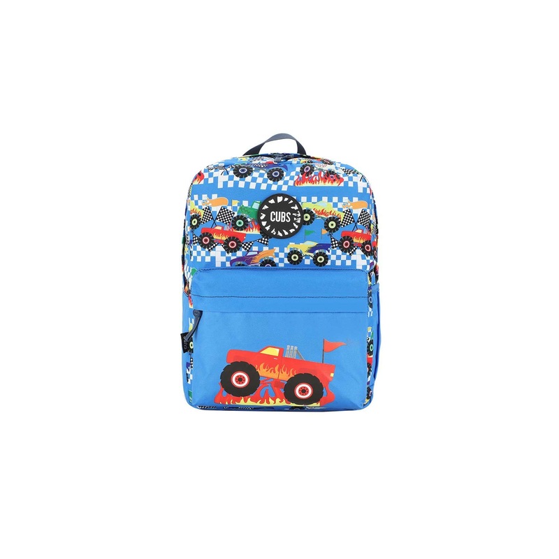 Cubs Monster Truck In Flames Junior Student Backpack
