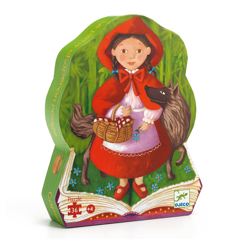 DJECO Little Red Riding Hood 36 pcs Puzzles
