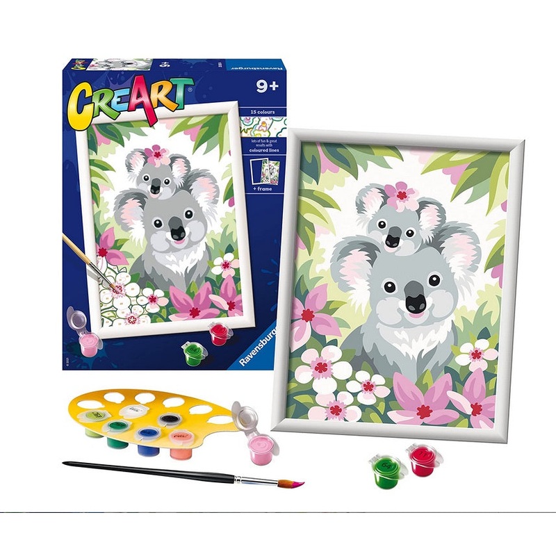 Koala Cuties Painting by Number