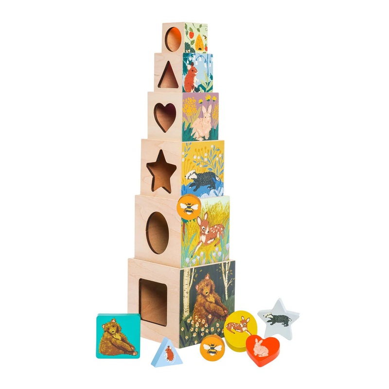 Manhattan Toy Enchanted Forest Stacking Blocks