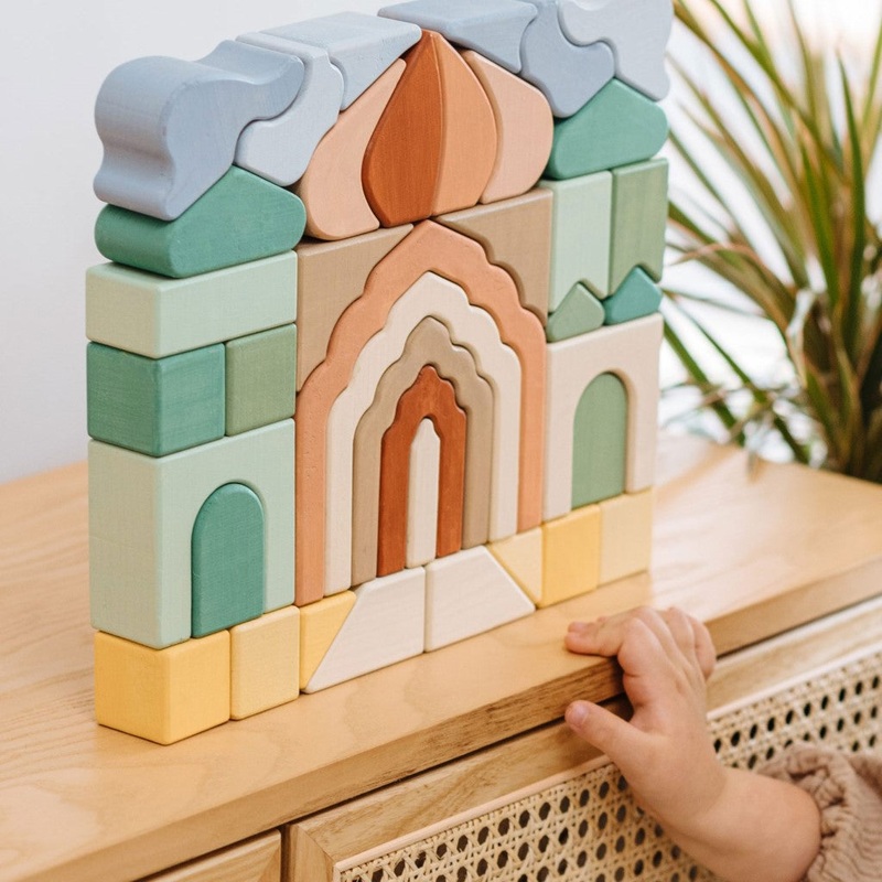 Arabian Nights Handmade Building Blocks Set