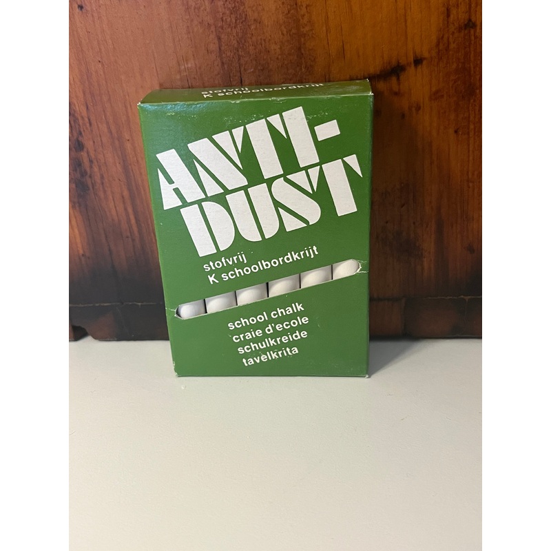 Chalk, Art – WHITE BLACKBOARD CHALK, 12 pieces!