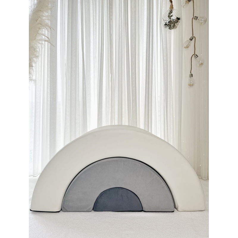 Rainbow Soft Play-Grey
