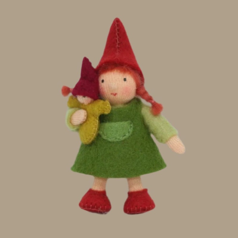 Forest Gnome Family – Big Sister with Ginger Hair