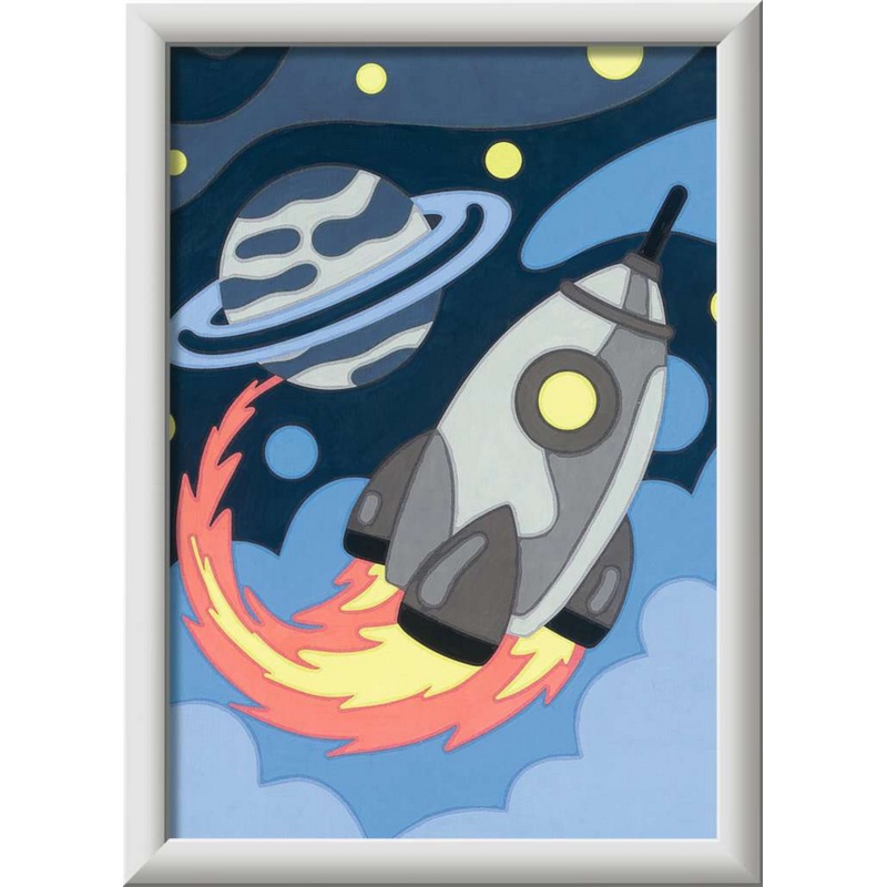 CreArt: Space Explorer Paint by Number Kit