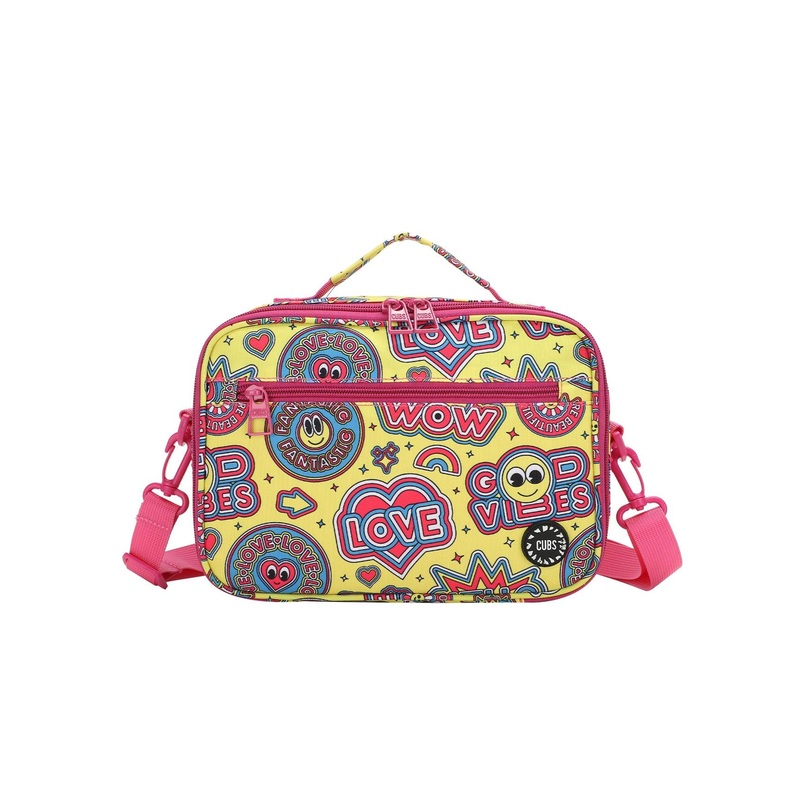 Cubs Good Vibes and Smiles Cross Body Lunch Bag