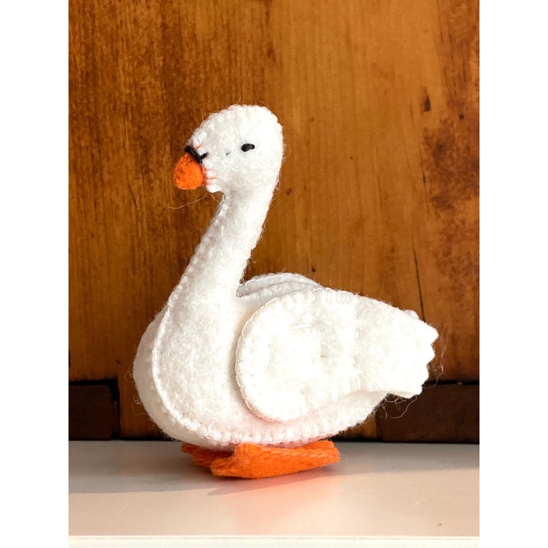 Dollhouse Soft Toy – FELT SWAN