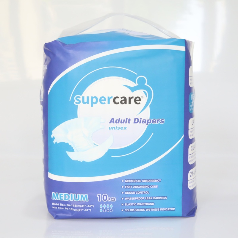 SuperCare Adult Diapers Size Medium