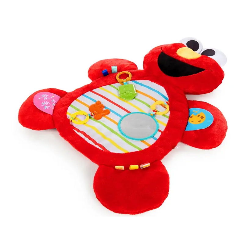 Bright Starts Sesame Street Tummy-Time Elmo Prop Mat