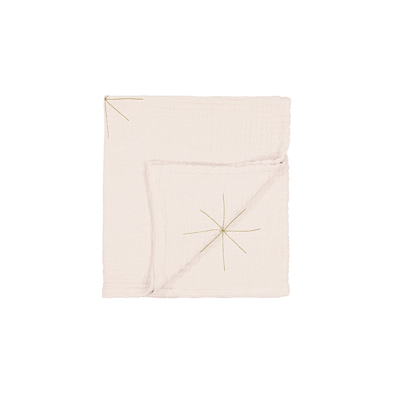 Cotton Gauze Baby Swaddle/Blanket | Milk