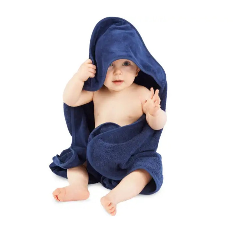 Mum2Mum Hooded Towel NAVY