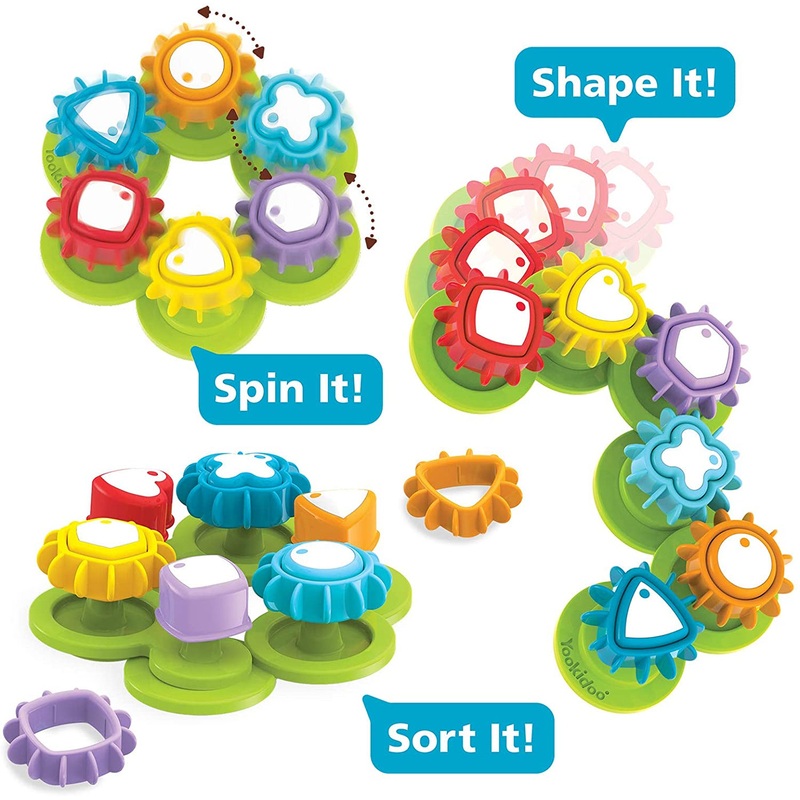 Yookidoo Shape n’ Spin Gear Sorter