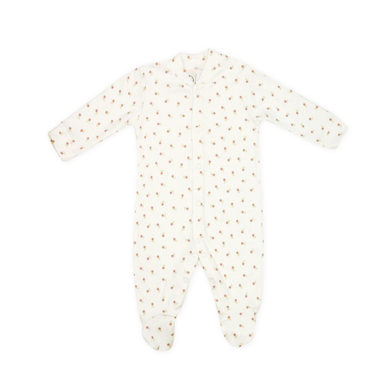 Baby Bodysuit in English Bud by Sleepy Doe