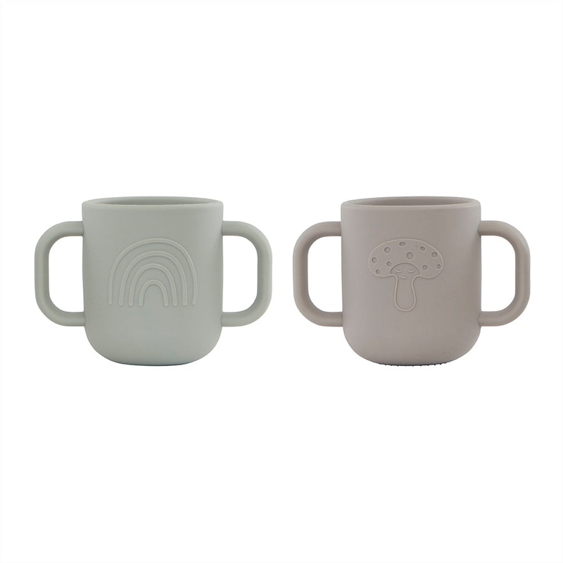 Kappu Infant Cup – Pack of 2 | Clay / Pale Mint