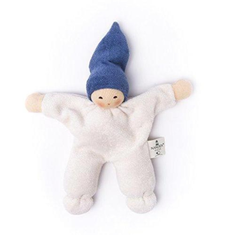 Nanchen Organic Cotton Waldorf Rattle Doll Nucki
